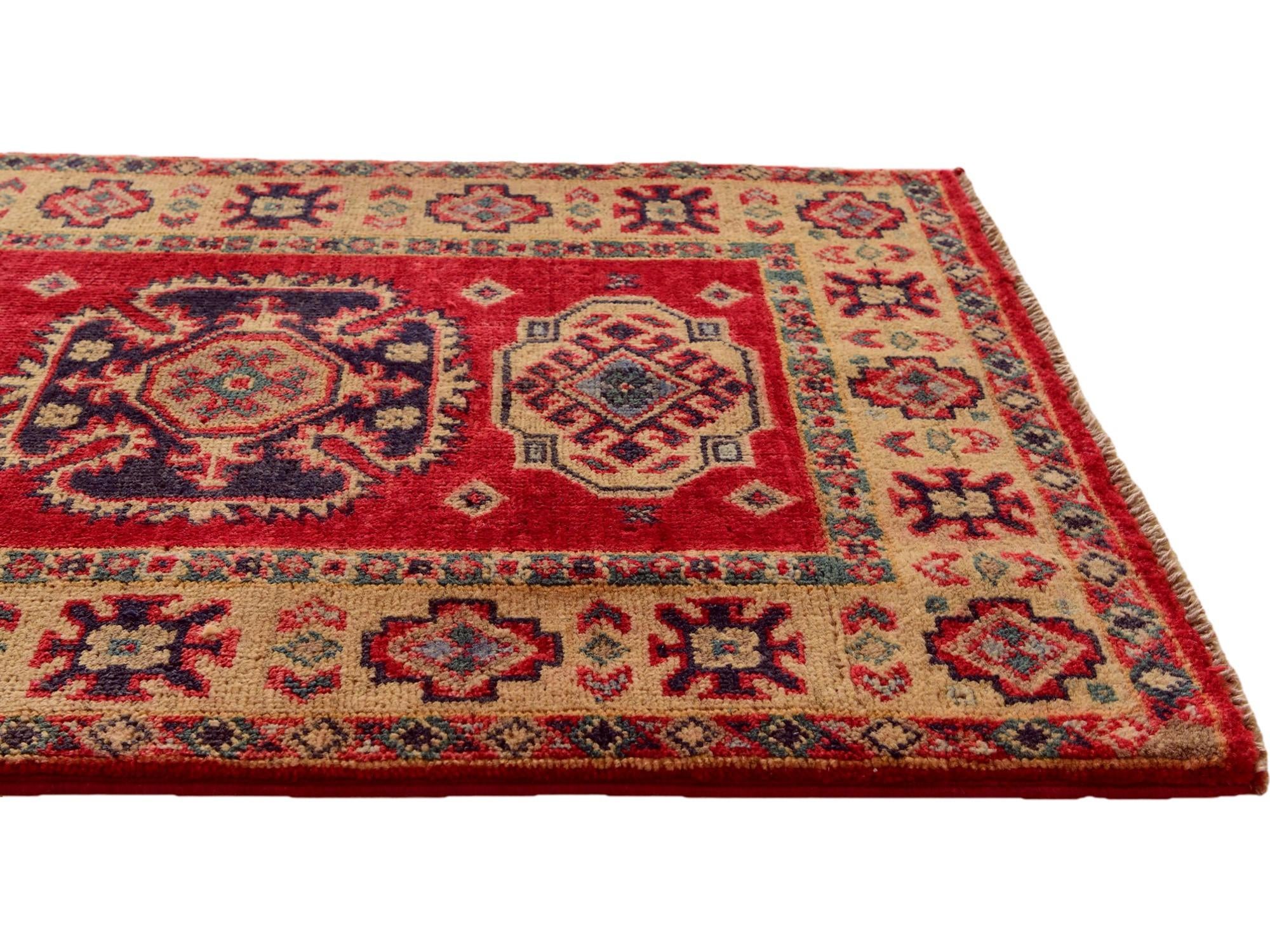 2' 1 x 3' 1 Hand Knotted Kazak Rug