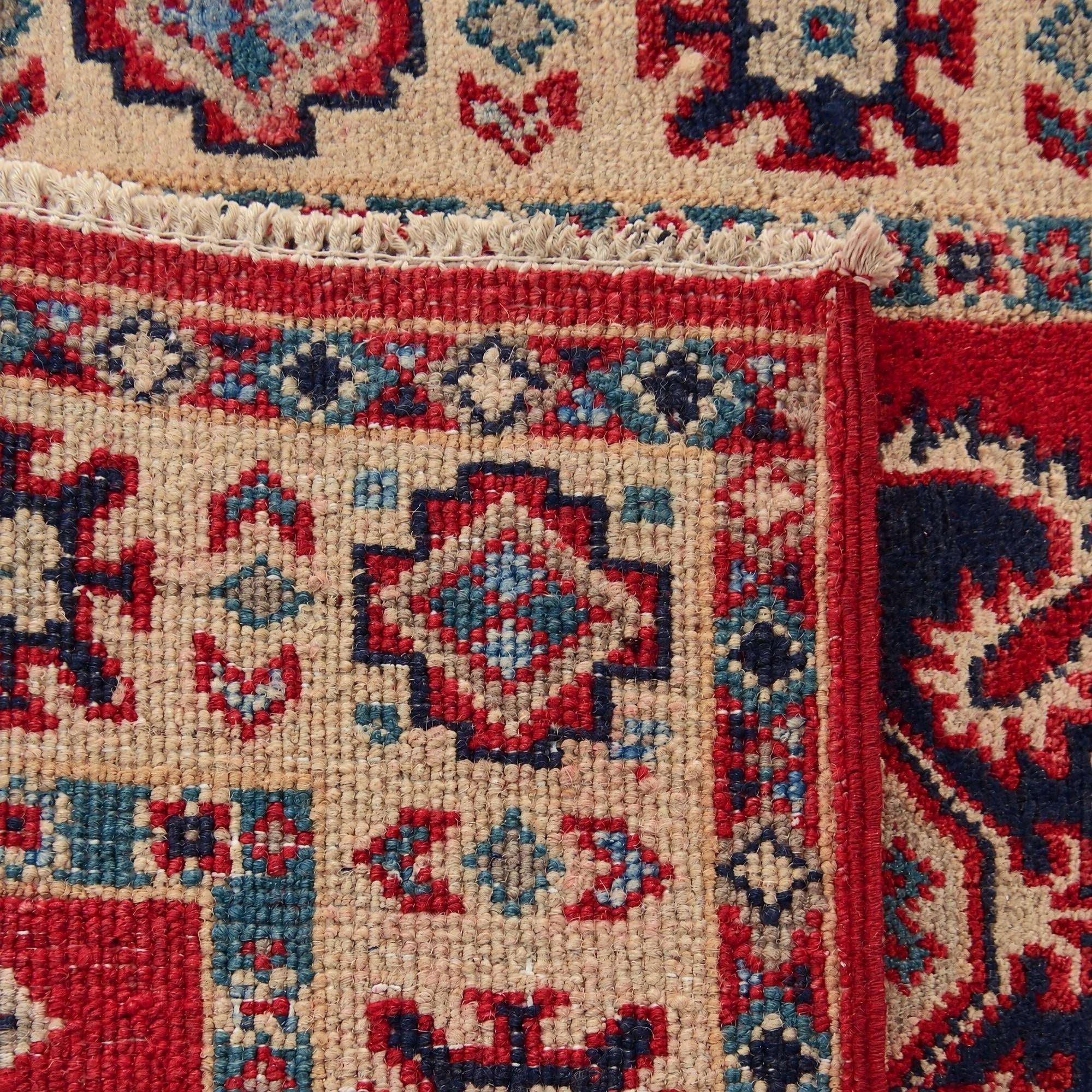 65cm x 95cm Hand Knotted Kazak Rug