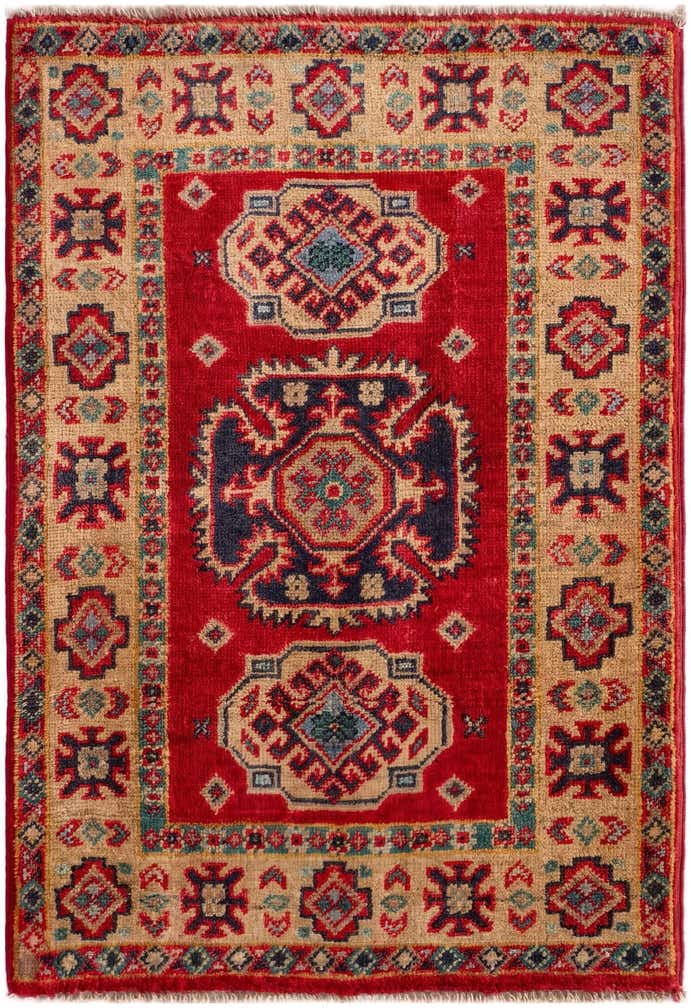 2' 1 x 3' 1 Hand Knotted Kazak Rug