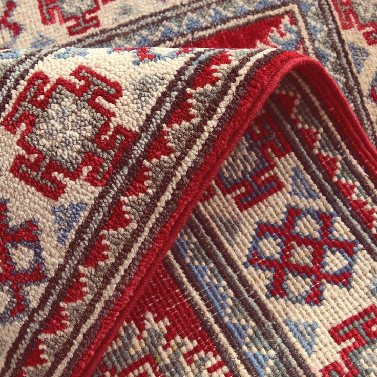 Detail image of 2' 1 x 3' Hand Knotted Kazak Rug