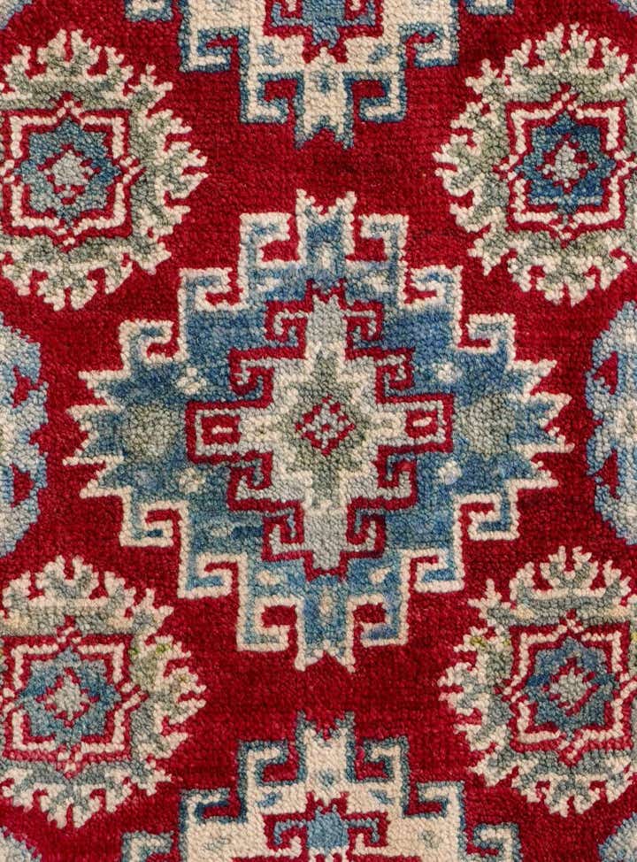 2' 1 x 3' Hand Knotted Kazak Rug