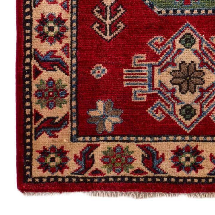 2' 1 x 2' 11 Hand Knotted Kazak Rug