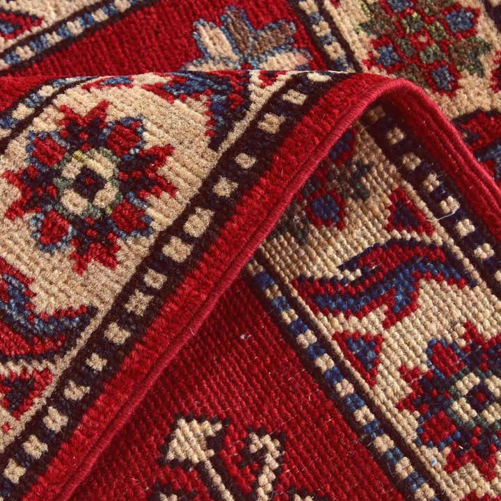 2' 1 x 2' 11 Hand Knotted Kazak Rug