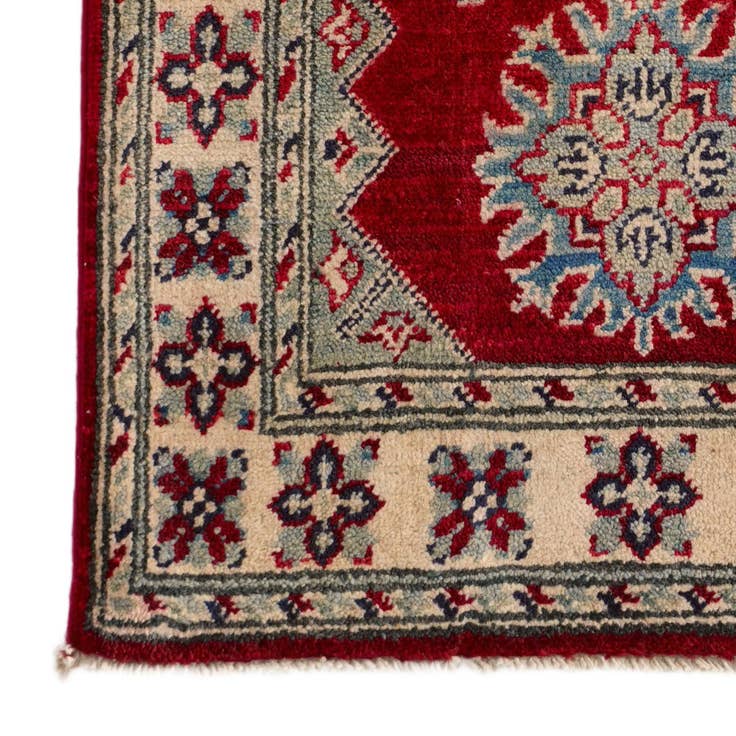 Detail image of 2' x 3' 1 Hand Knotted Kazak Rug