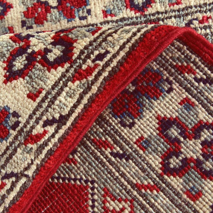 Detail image of 2' x 3' 1 Hand Knotted Kazak Rug