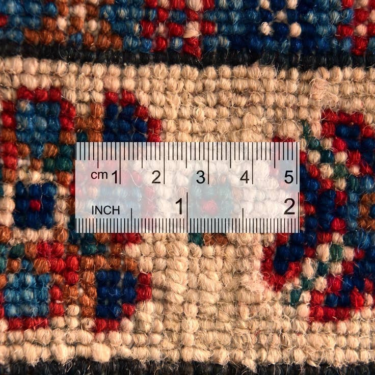 Detail image of 2' x 3' 1 Hand Knotted Kazak Rug