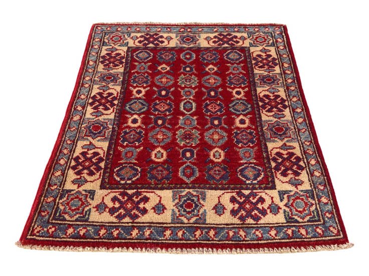 Detail image of 2' x 3' Hand Knotted Kazak Rug