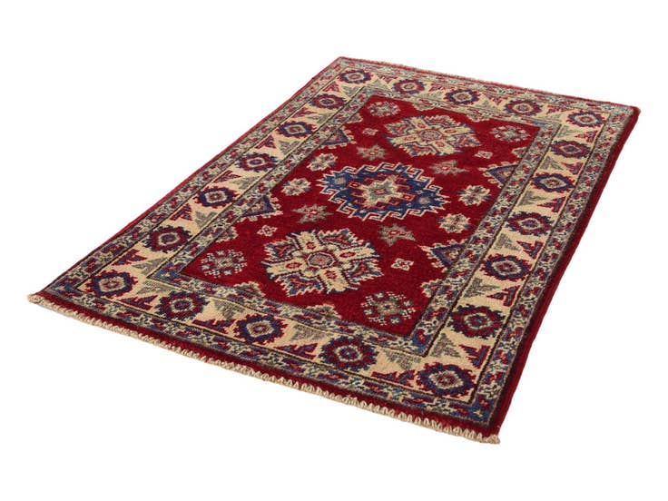 Detail image of 1' 11 x 2' 11 Hand Knotted Kazak Rug