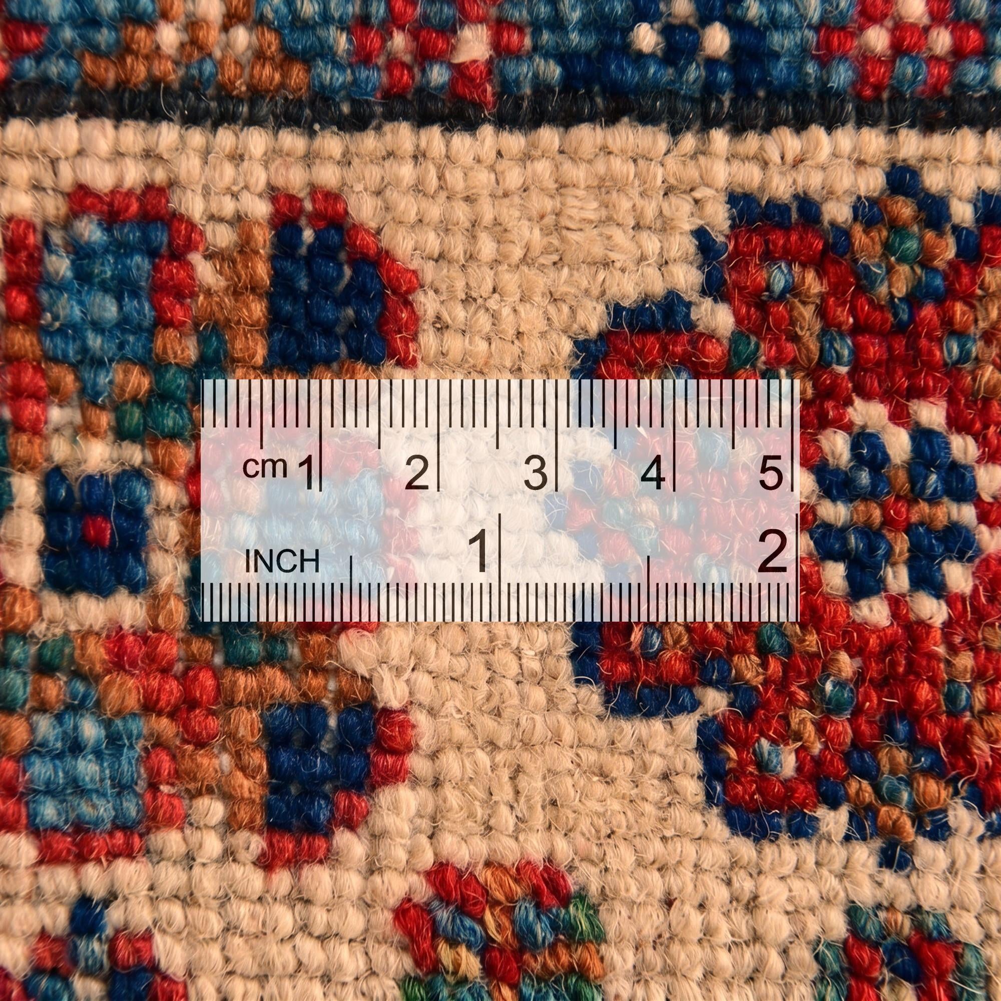 2' x 3' 1 Hand Knotted Kazak Rug