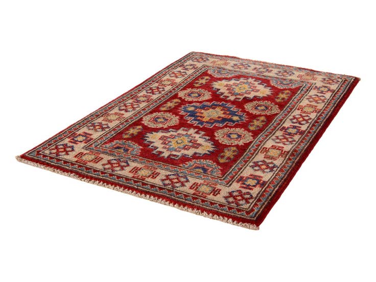 Detail image of 2' 1 x 3' Hand Knotted Kazak Rug