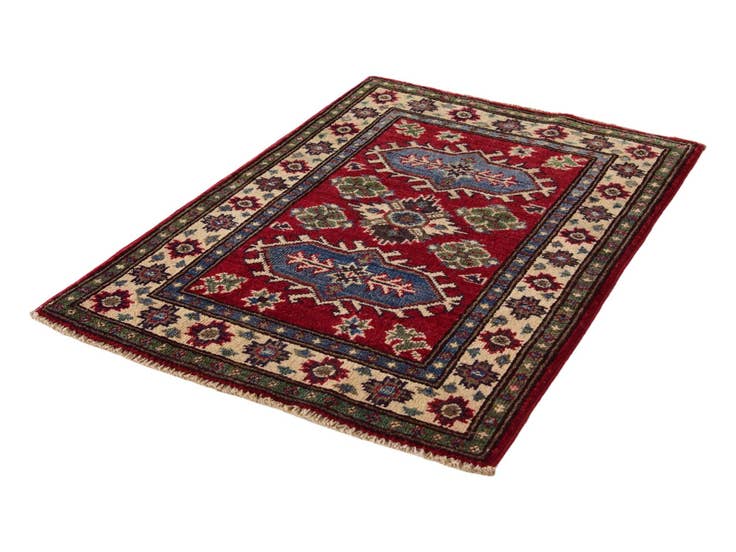 Detail image of 2' x 2' 11 Hand Knotted Kazak Rug