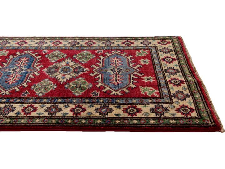2' x 2' 11 Hand Knotted Kazak Rug