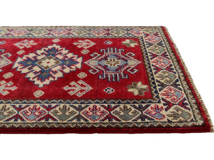 2' x 3' Hand Knotted Kazak Rug