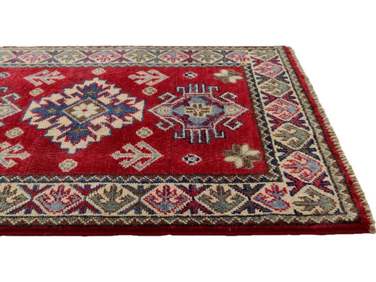 Detail image of 2' x 3' Hand Knotted Kazak Rug