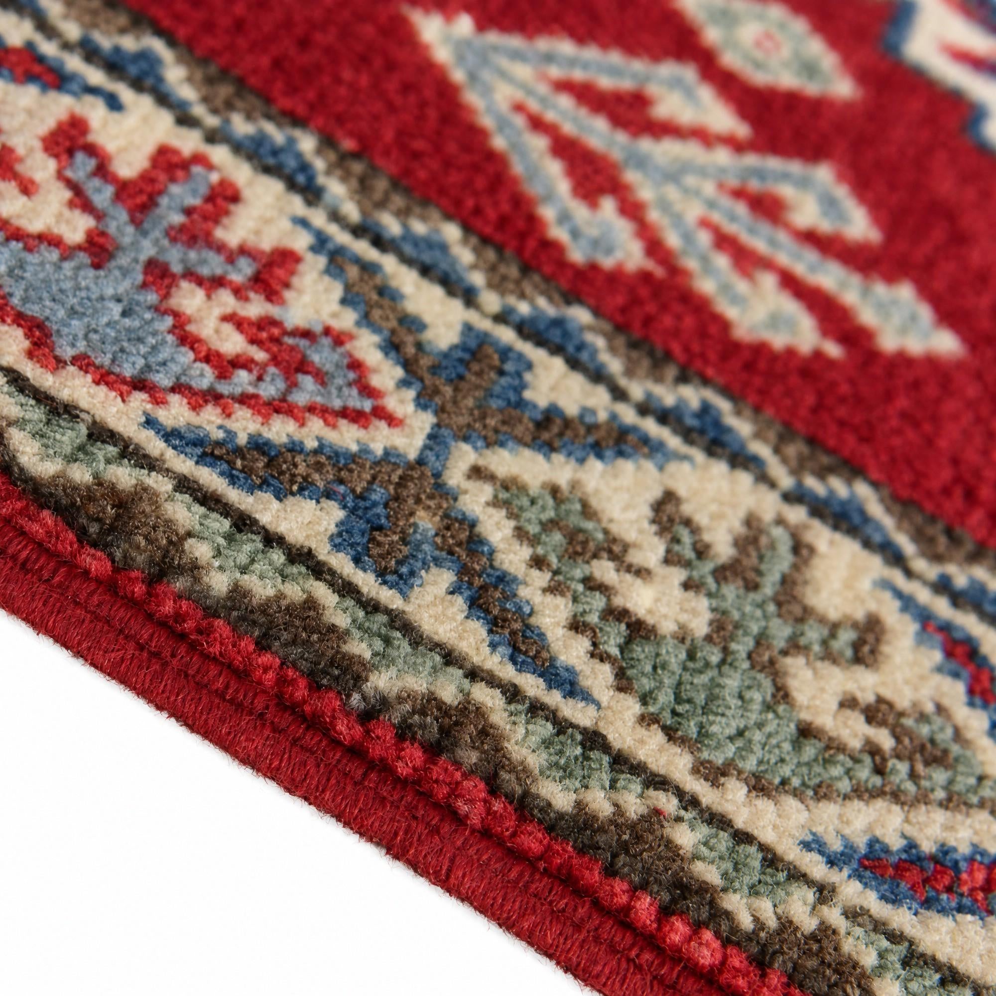 Detail image 8 of 12: 2' x 3' Hand Knotted Kazak Rug