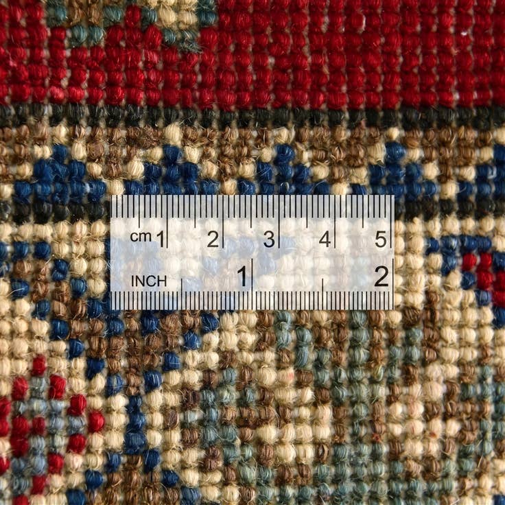 Detail image of 2' x 3' Hand Knotted Kazak Rug