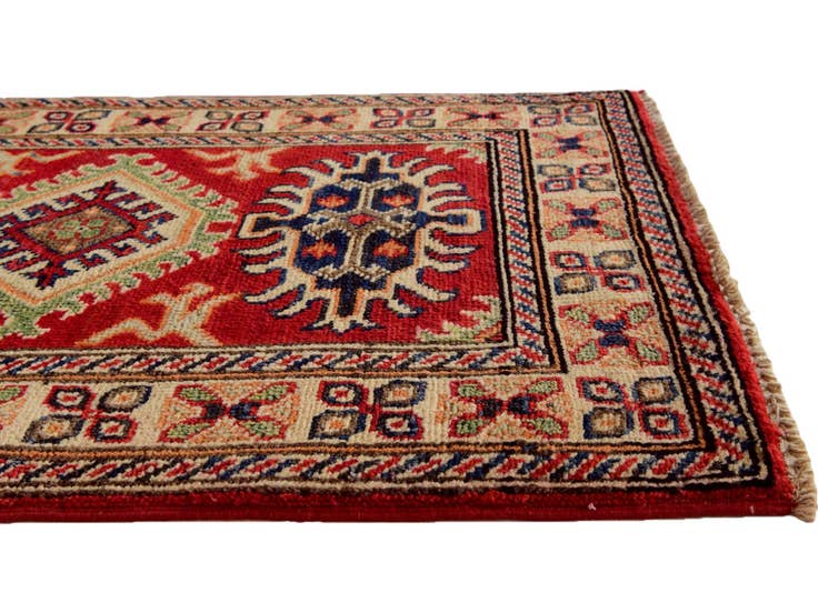 Detail image of 2' x 3' Hand Knotted Kazak Rug