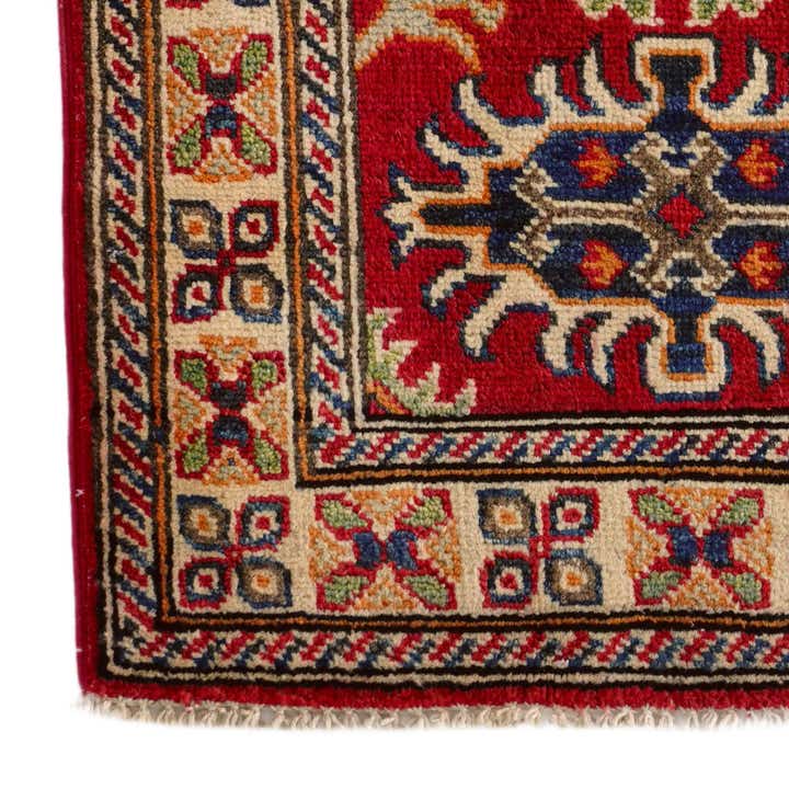 2' x 3' Hand Knotted Kazak Rug