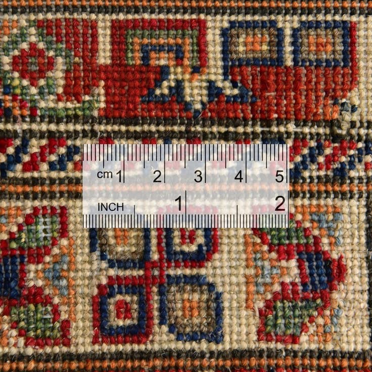 Detail image of 2' x 3' Hand Knotted Kazak Rug