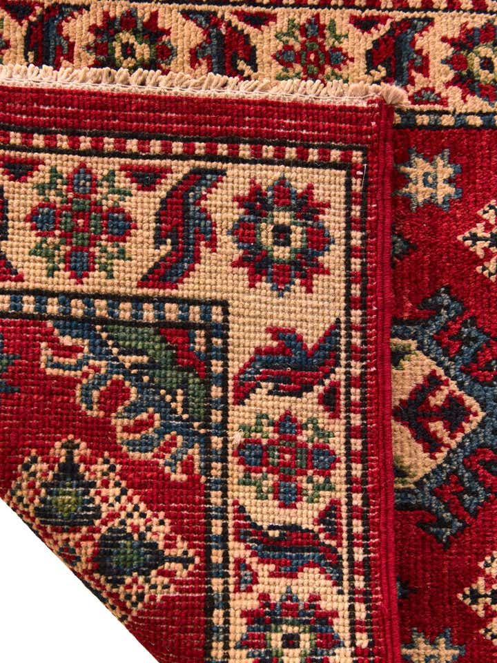 1' 11 x 3' Hand Knotted Kazak Rug