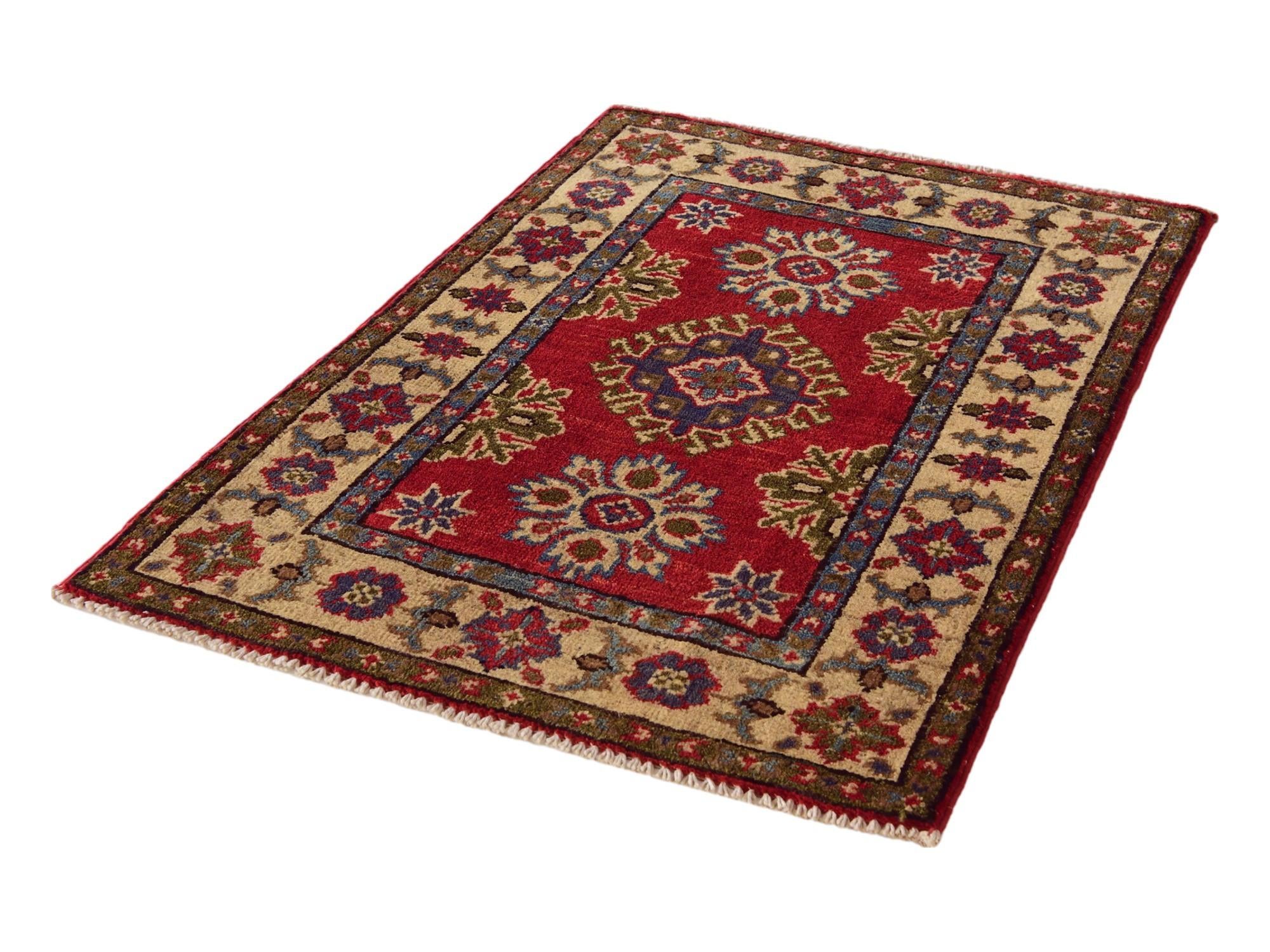 2' 1 x 2' 10 Hand Knotted Kazak Rug