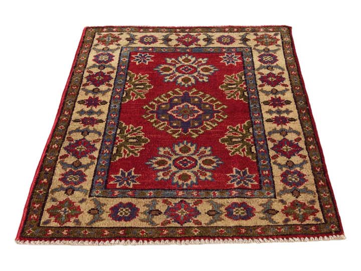 2' 1 x 2' 10 Hand Knotted Kazak Rug