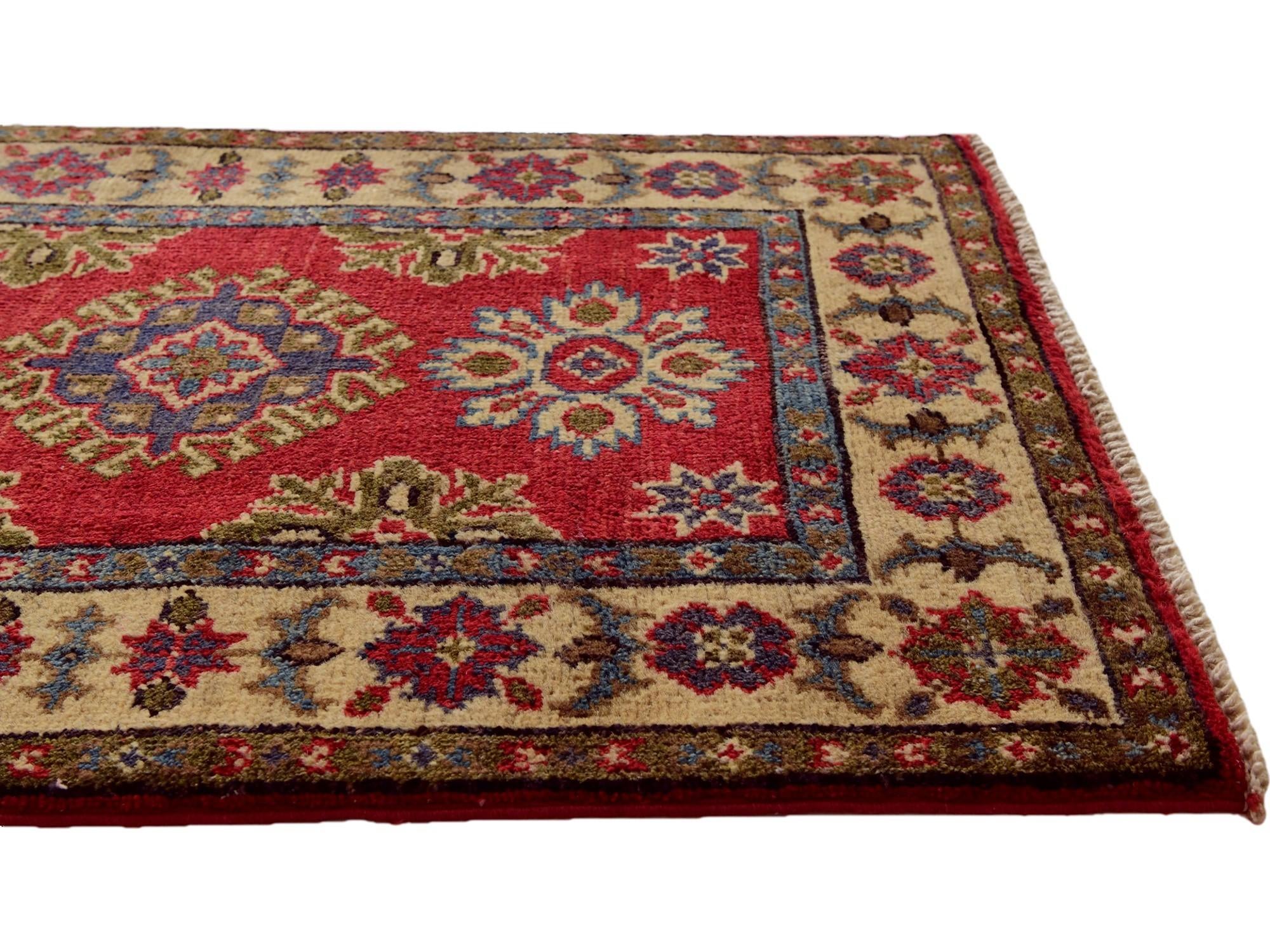 2' 1 x 2' 10 Hand Knotted Kazak Rug
