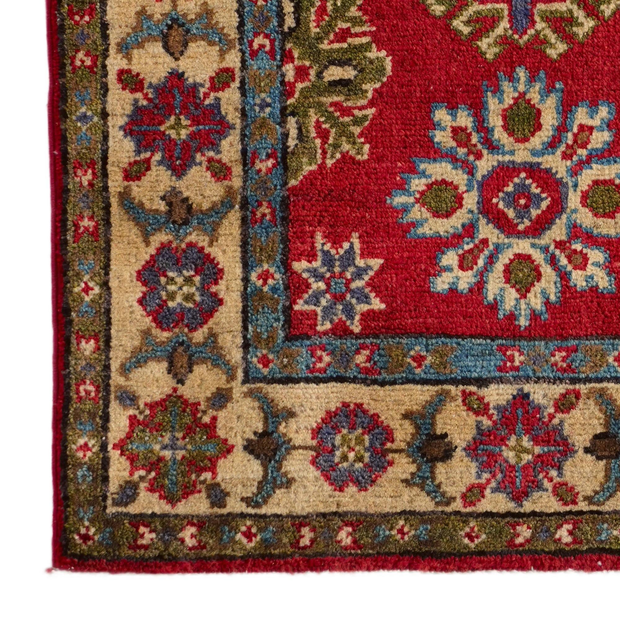2' 1 x 2' 10 Hand Knotted Kazak Rug