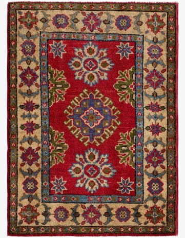2' 1 x 2' 10 Hand Knotted Kazak Rug