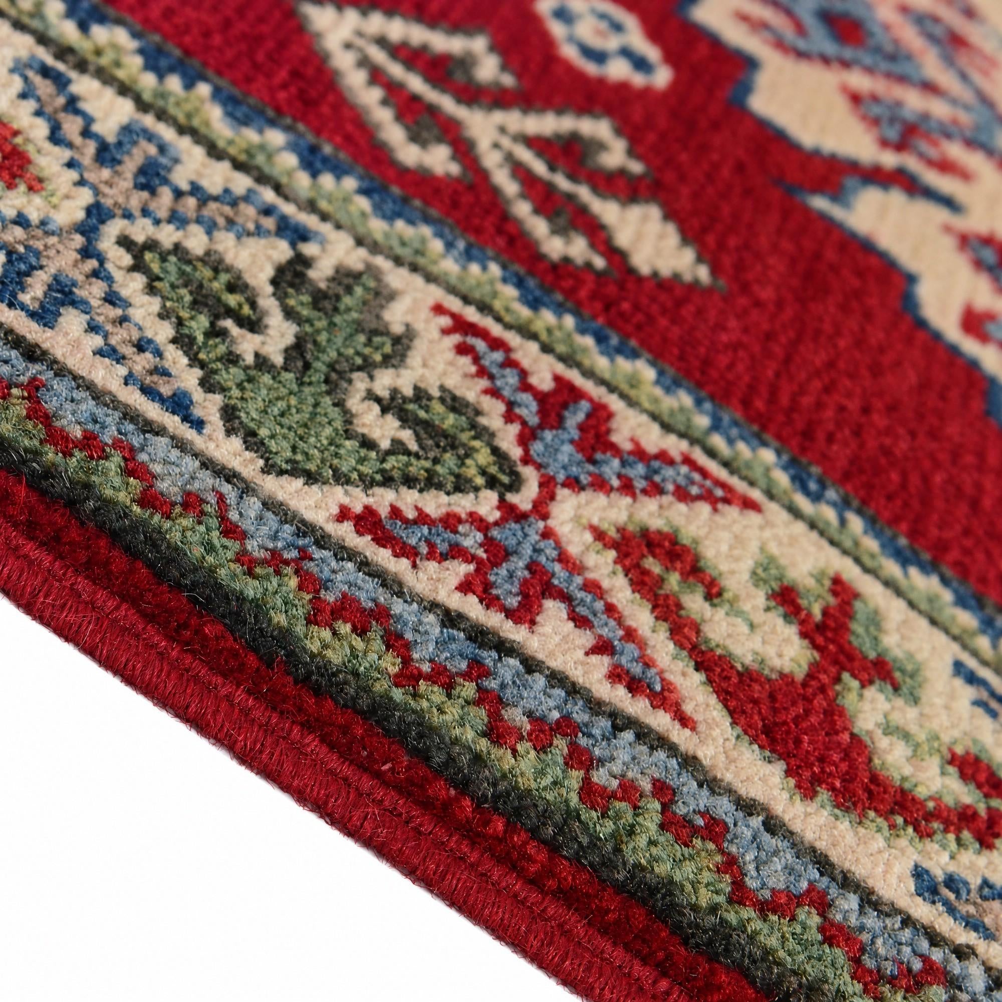 60cm x 95cm Hand Knotted Kazak Rug