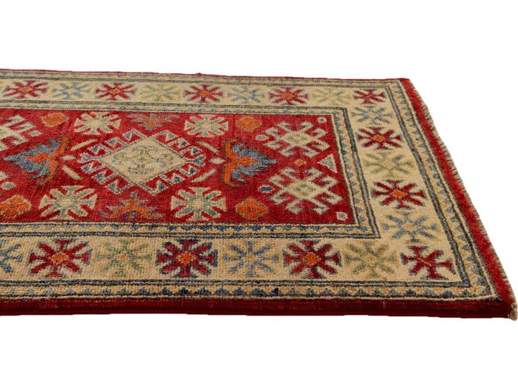 Detail image of 2' x 3' Hand Knotted Kazak Rug