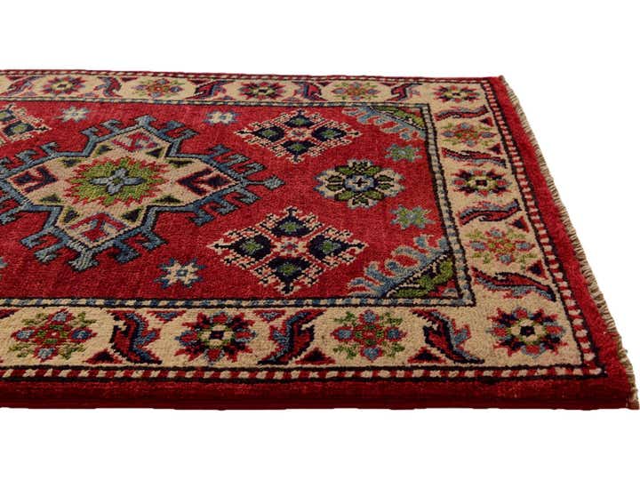 2' 1 x 3' Hand Knotted Kazak Rug