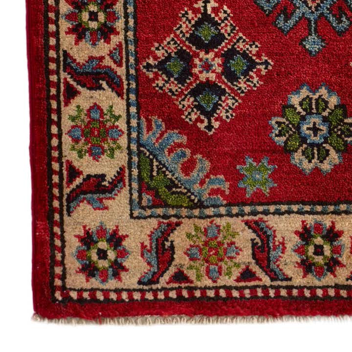 2' 1 x 3' Hand Knotted Kazak Rug