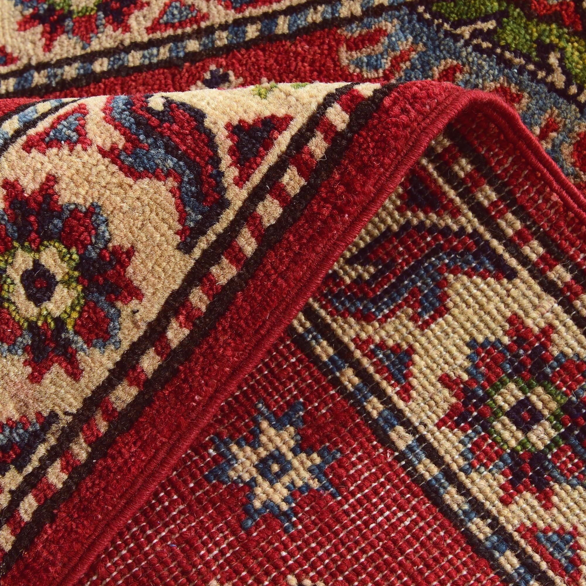 2' 1 x 3' Hand Knotted Kazak Rug