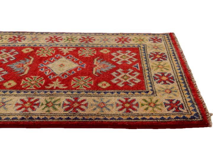 2' x 2' 11 Hand Knotted Kazak Rug