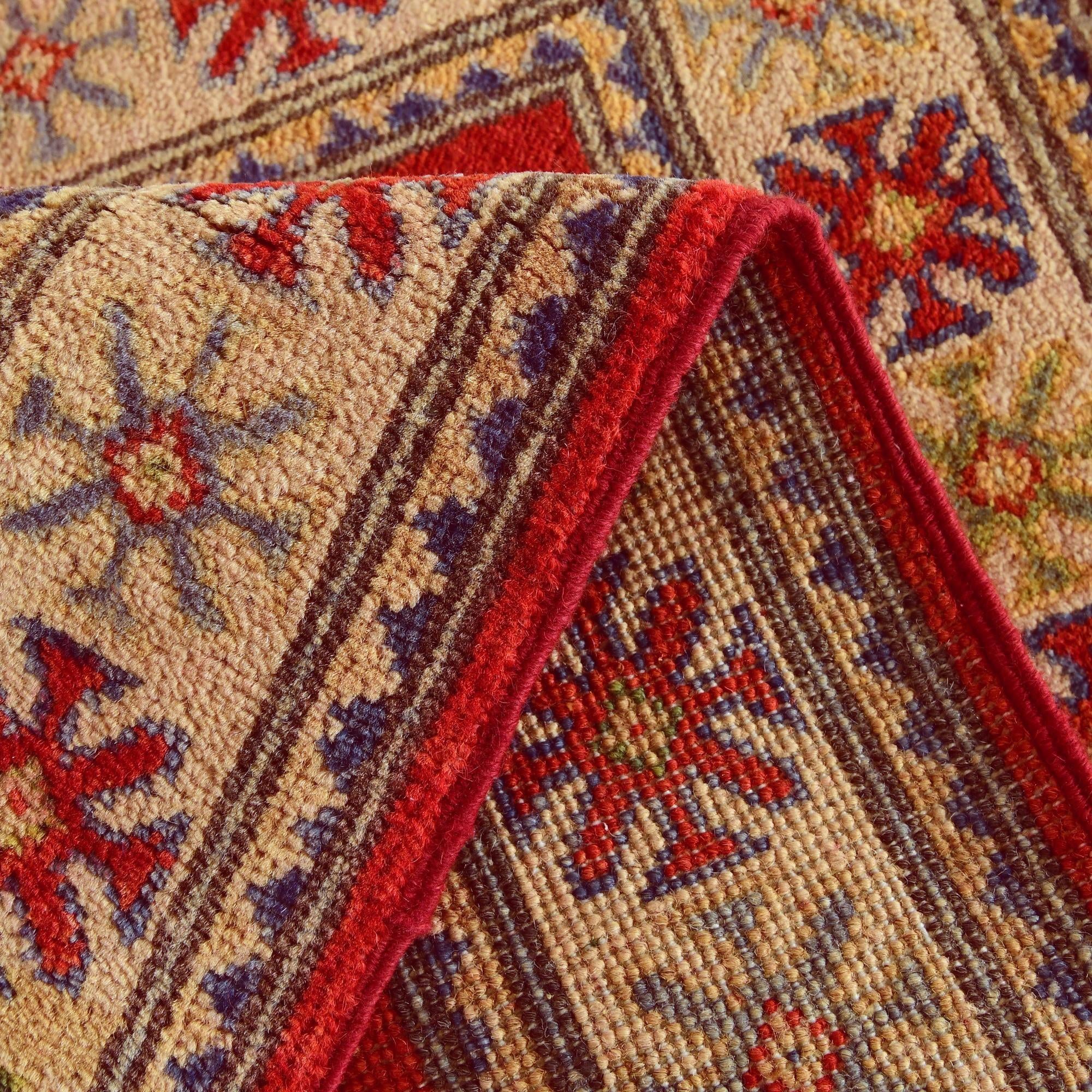 2' x 2' 11 Hand Knotted Kazak Rug