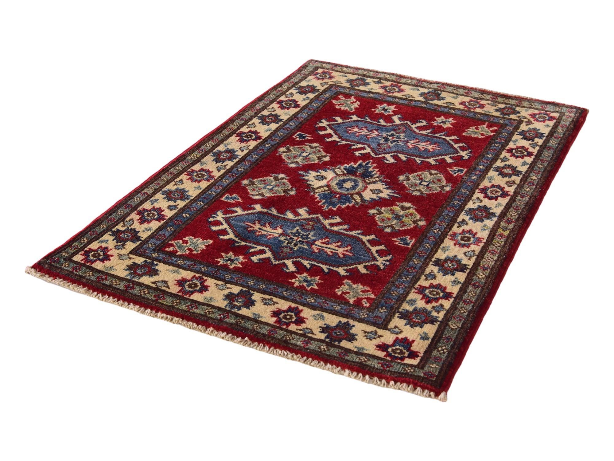 2' 2 x 3' 1 Hand Knotted Kazak Rug