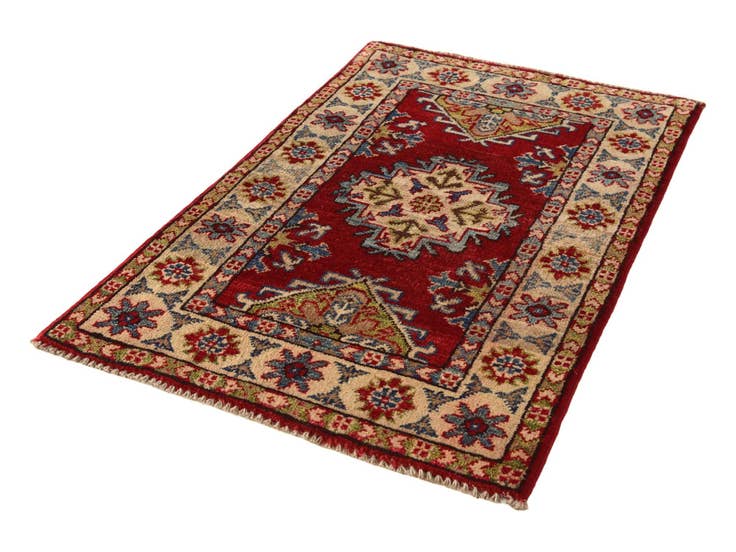 Detail image of 2' x 3' Hand Knotted Kazak Rug
