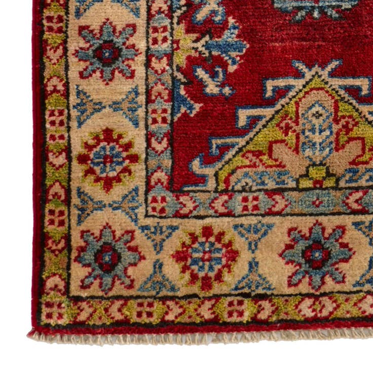 Detail image of 2' x 3' Hand Knotted Kazak Rug