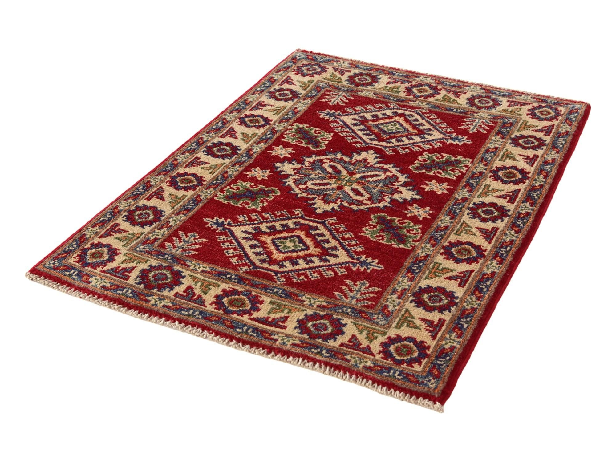 2' 1 x 2' 11 Hand Knotted Kazak Rug