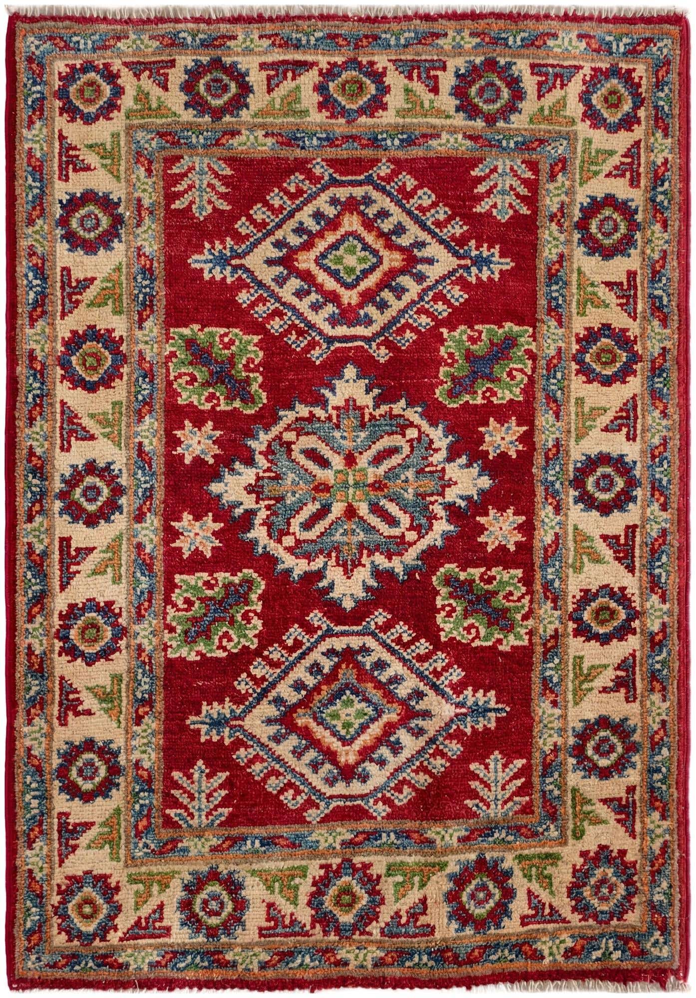 2' 1 x 2' 11 Hand Knotted Kazak Rug