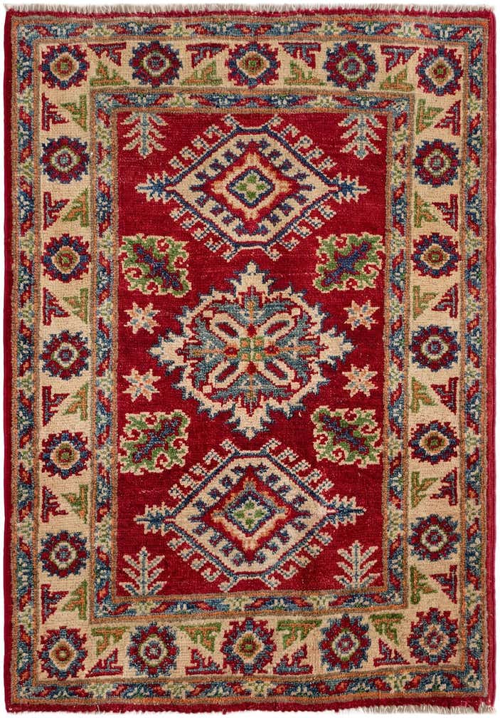 2' 1 x 2' 11 Hand Knotted Kazak Rug