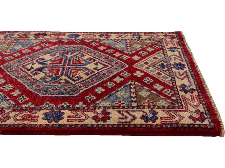 Detail image of 2' 1 x 3' Hand Knotted Kazak Rug