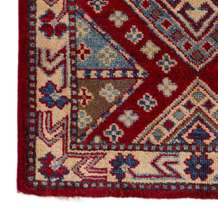 2' 1 x 3' Hand Knotted Kazak Rug