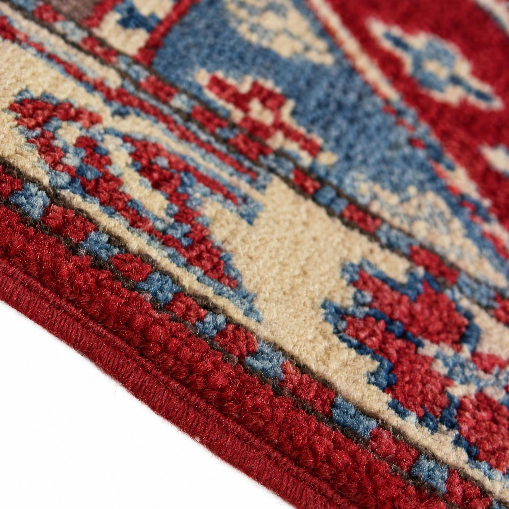 Detail image 8 of 12: 2' 1 x 3' Hand Knotted Kazak Rug