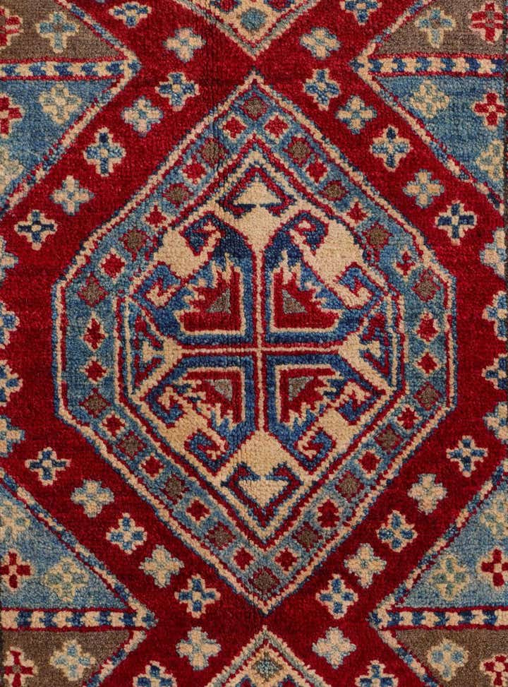 2' 1 x 3' Hand Knotted Kazak Rug