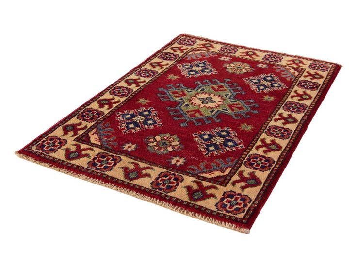 Detail image of 2' x 2' 11 Hand Knotted Kazak Rug