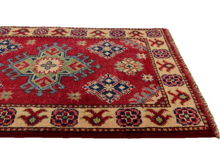 2' x 2' 11 Hand Knotted Kazak Rug