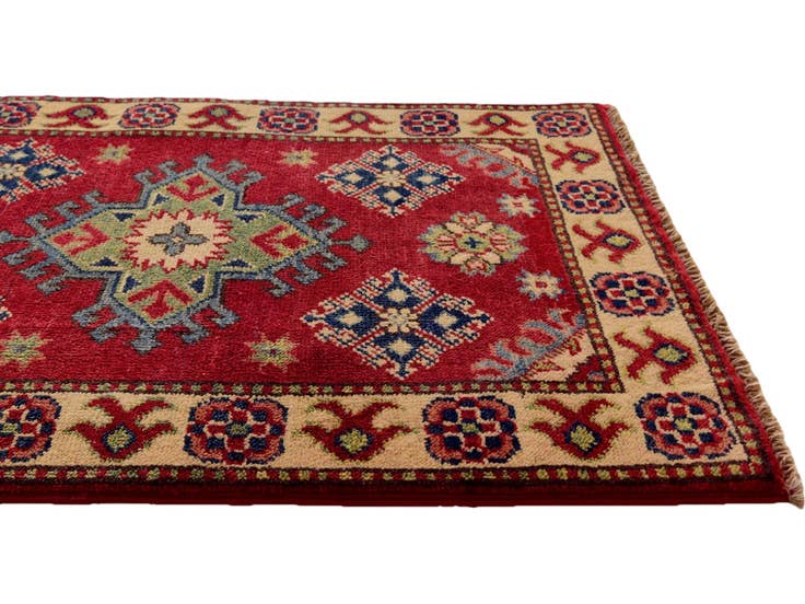Detail image of 2' x 2' 11 Hand Knotted Kazak Rug