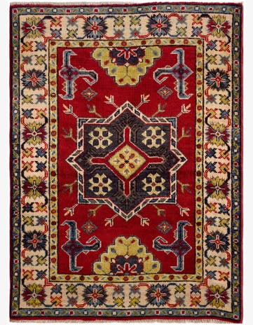 2' 9 x 3' 10 Hand Knotted Kazak Rug